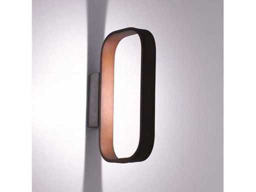 4 x Luce Ambiente Design LED MOKA Wandleuchten